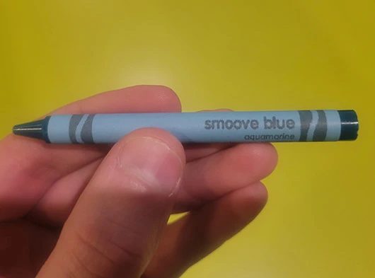 Smoove Series Crayola Crayon with color Smoove Blue